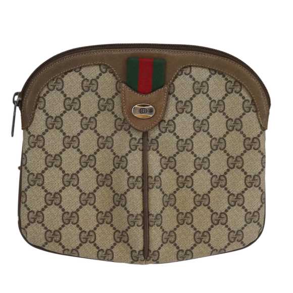 Gucci GG canvas Beige Canvas shoulder - Picture 1 of 10